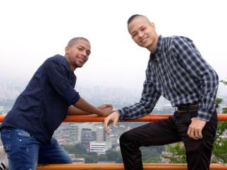 DusttinXDuke - Live nude with this latin american Homosexual couple 