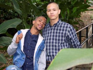 DusttinXDuke - Webcam sex with this Gay couple with fit physique 