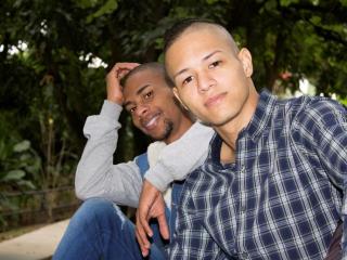 DusttinXDuke - Webcam live sexy with a latin Gay couple 