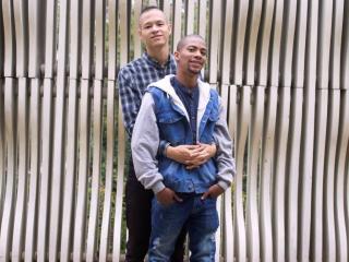 DusttinXDuke - Webcam live exciting with a latin american Homo couple 