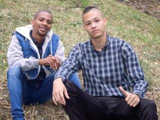 DusttinXDuke - Show hard with this brunet Homosexual couple 