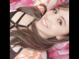 LoryFoxy - Webcam live sex with a shaved intimate parts Young lady 