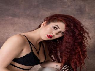 ClaraCarole - online show exciting with a red hair Hot babe 