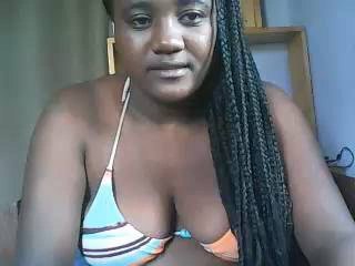 Pussyblack - Webcam live exciting with a dark-skinned Horny lady 