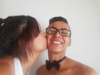 LiliAndCarlos - online show hard with this stout build Female and male couple 