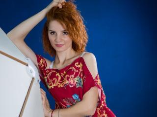 PamelaGinger - Live x with a shaved pubis Hot babe 