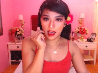 QueenNatalieFox - Webcam exciting with a flap jacks Transgender 