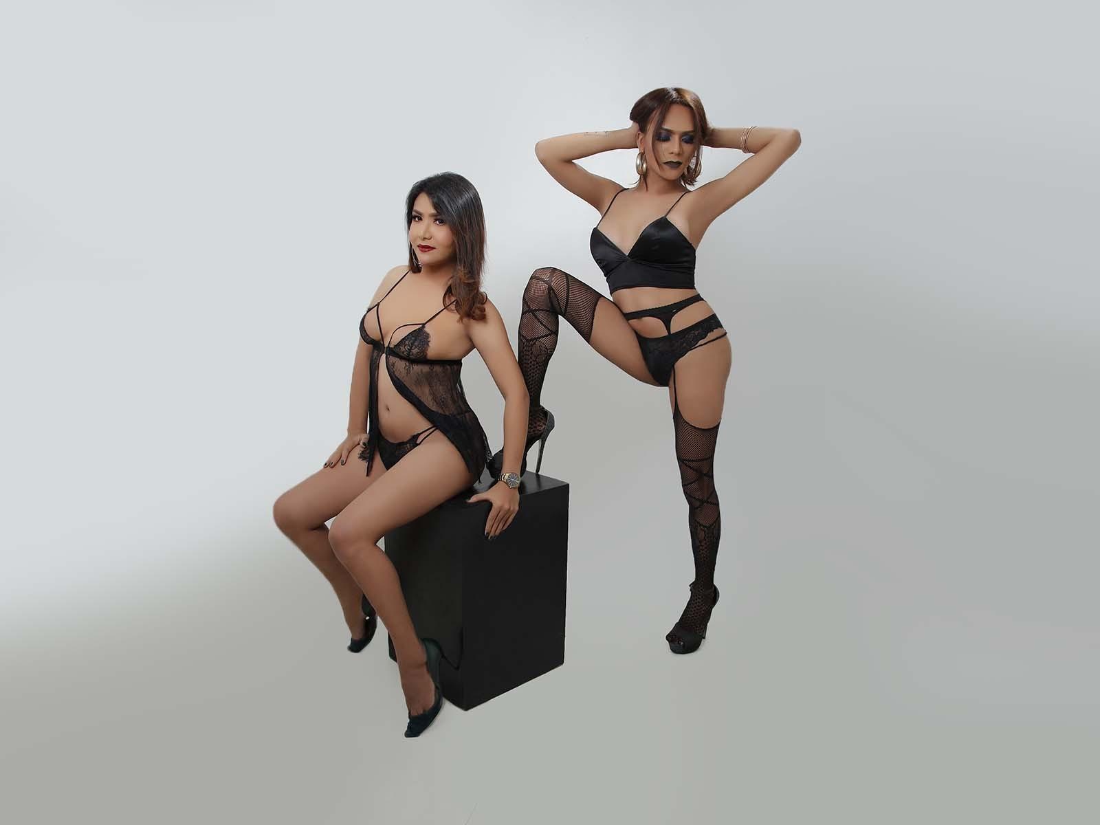 TranyCheenaAndTanya - Camera khiêu dâm &amp; quyến rũ trực tiếp - 6845979