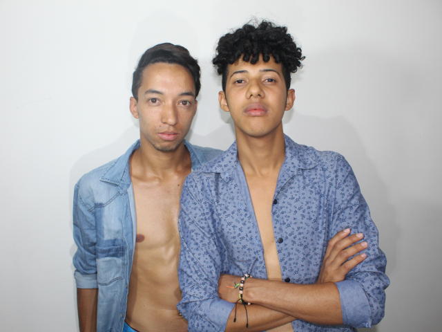 AlanAndMax - Show live hard with this shaved intimate parts Homosexual couple 