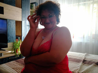 MadameLaProf - Live cam hard with a shaved sexual organ Horny lady 