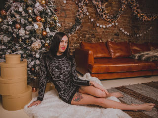 Black Hair Blue Eye Beauty MaryVegas
