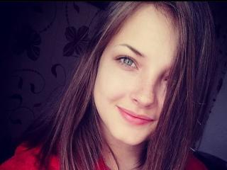 Chestnut Hair Blue Eye Beauty EllaLovelyX