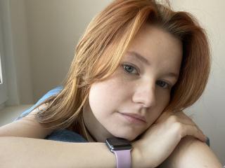 Redhead Hair Blue Eye Beauty GraceeBrown