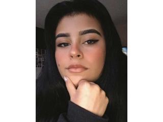 Black Hair Chestnut Eye Beauty LucyCams