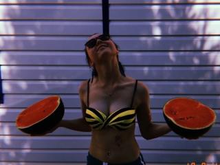 Sexy profilbilde av modellen  SmilingRiddle, for et veldig hett live webcam-show!