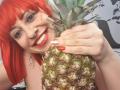 LoveAdelleKamyX - Chat cam sexy with this giant jugs Nude college hottie 