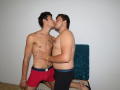 HotsBoys - Show hard avec un Couple Gay blond sur XLovegay 